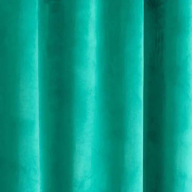 Dekoračná látka Savaria 215 - tmavá tyrkysová