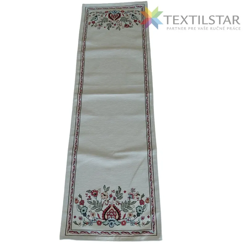 Gobelínový behúň na stôl 45x140 chenille Folklór