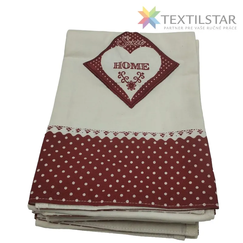 Kuchynské utierky bavlnené, Bytový textil a dekorácie - Kuchynská utierka bavlnená - Sweet home