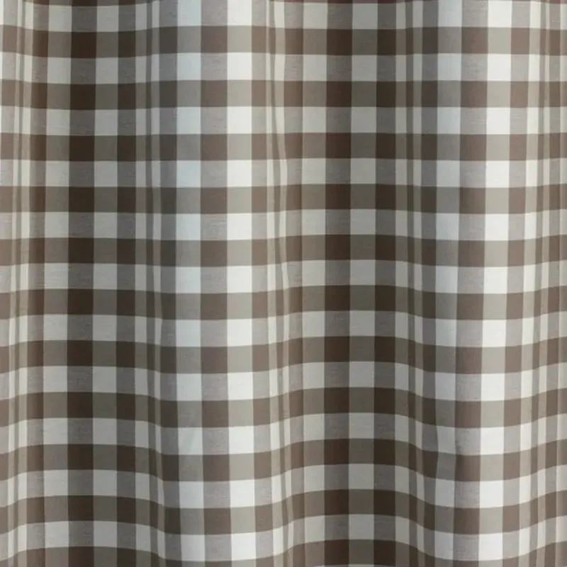 Vodeodolná látka LARSON - kocka hnedo-béžová