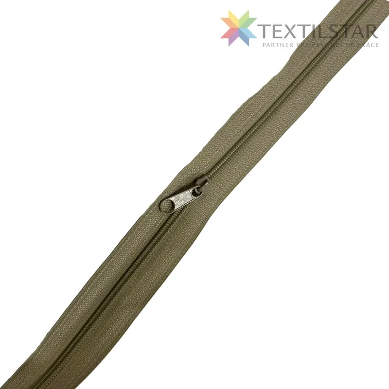 Zips špirálový 3 mm metráž POL 307 krémová
